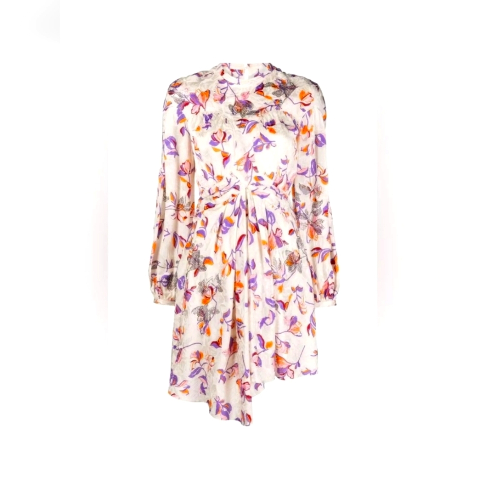 Zadig & Voltaire - Rivage Jac Cut Flowers Toile Dress. size: eu L